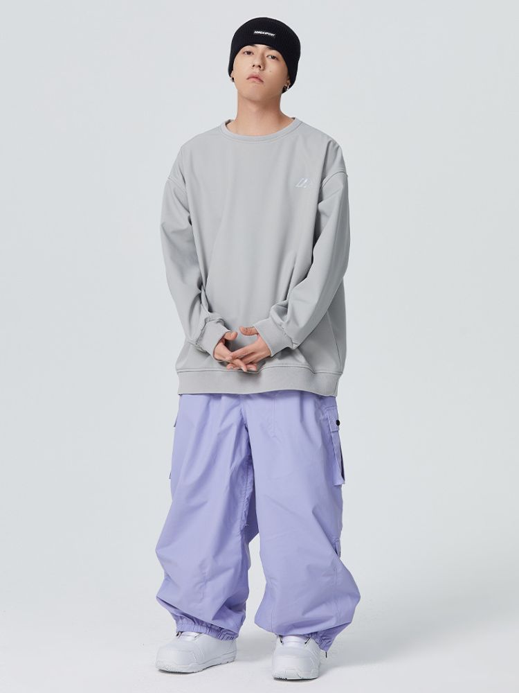 Herren Schneehose 3L Monochrome Baggy Cargohose