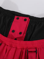 Women's Suspender Baggy Snow Pants -Doorek