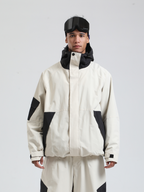 Men's  Cargo Snowboard Jacket All-Mountain Baggy Snow Jacket