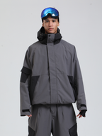 Men's  Cargo Snowboard Jacket All-Mountain Baggy Snow Jacket
