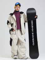 Women's Snowboard Jacket All-Mountain Baggy Snow Jacket - Gsou Snow