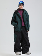Women's Snowboard Jacket All-Mountain Baggy Snow Jacket - Gsou Snow