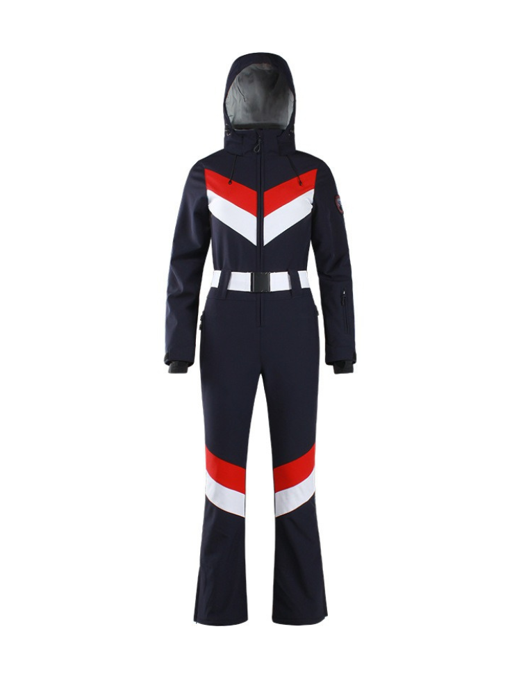 Women's Elegance Slim One Piece Ski Suits