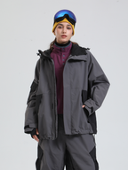 Women's Snowboard Jacket All-Mountain Baggy Snow Jacket - Gsou Snow