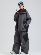 Women's Snowboard Jacket All-Mountain Baggy Snow Jacket - Gsou Snow