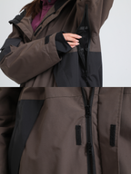 Men's  Cargo Snowboard Jacket All-Mountain Baggy Snow Jacket