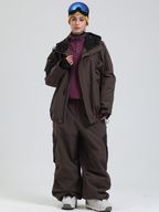 Women's Snowboard Jacket All-Mountain Baggy Snow Jacket - Gsou Snow