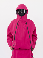 Unisex GlideFlow Shell Ski Jacket Baggy Snowbard Jacket
