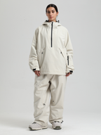 Women's Baggy Snowboard Jacket Minimalist Insulated Snow Anorak