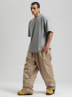 Men's Snowboard Pants Sleek Baggy Snow Pants