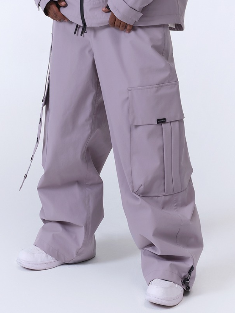 Women's Stylish 3L Waterproof Baggy Snow Pants