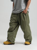 Men's Snowboard Pants Sleek Baggy Snow Pants