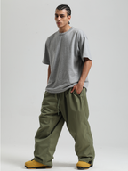 Men's Snowboard Pants Sleek Baggy Snow Pants