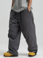 Men's Snowboard Pants Sleek Baggy Snow Pants