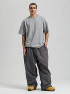 Men's Snowboard Pants Sleek Baggy Snow Pants