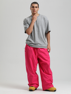 Men's Snowboard Pants Sleek Baggy Snow Pants