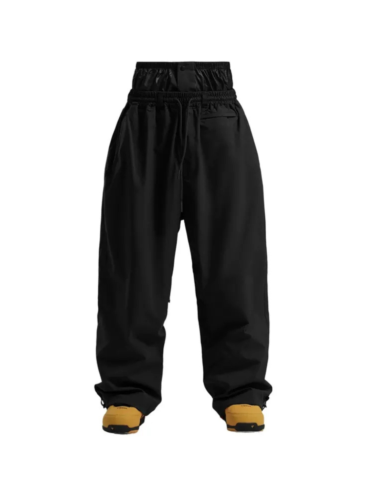 Women's Waterproof Snow Pants Sleek Baggy Snowboard Pants