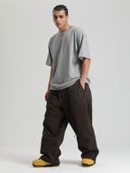 Men's Snowboard Pants Sleek Baggy Snow Pants