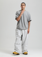 Men's Snowboard Pants Sleek Baggy Snow Pants