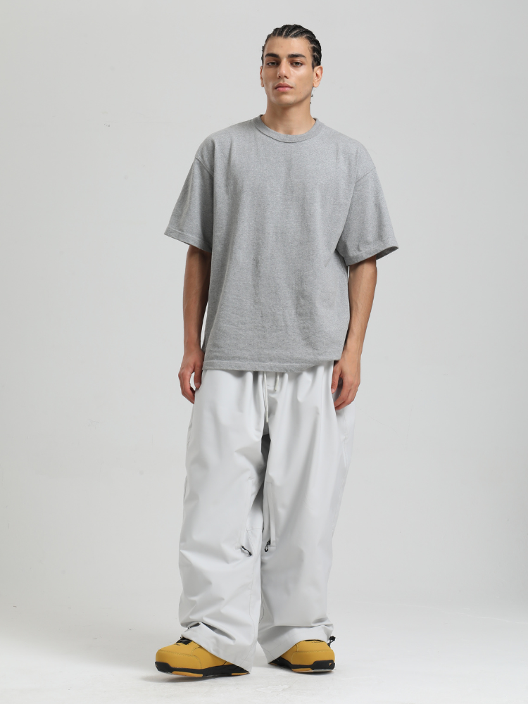 Men's Snowboard Pants Sleek Baggy Snow Pants
