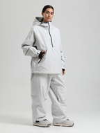 Women's Baggy Snowboard Jacket Minimalist Insulated Snow Anorak