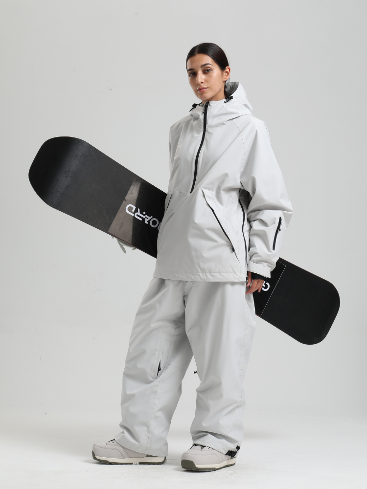 Women's Baggy Snowboard Jacket Minimalist Insulated Snow Anorak Main image