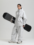 Women's Baggy Snowboard Jacket Minimalist Insulated Snow Anorak