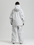 Women's Baggy Snowboard Jacket Minimalist Insulated Snow Anorak