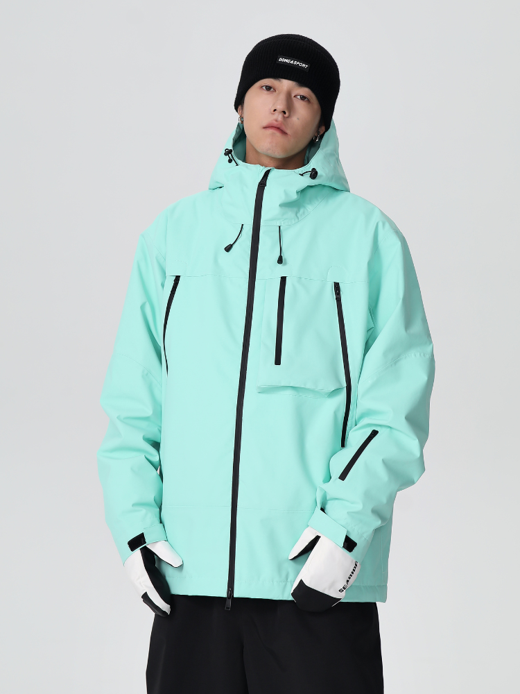 Herren Snowboardjacke Sleek 3L Park Snow Jacket