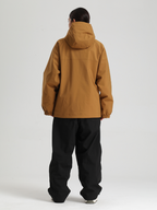 Women's Baggy Snowboard Jacket Minimalist Insulated Snow Anorak