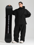 Women's Baggy Snowboard Jacket Minimalist Insulated Snow Anorak