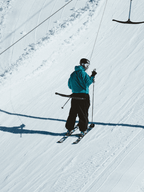 Women's 3L Baggy Snowboard Jacket Realm Down Ski Jacket - Doorek