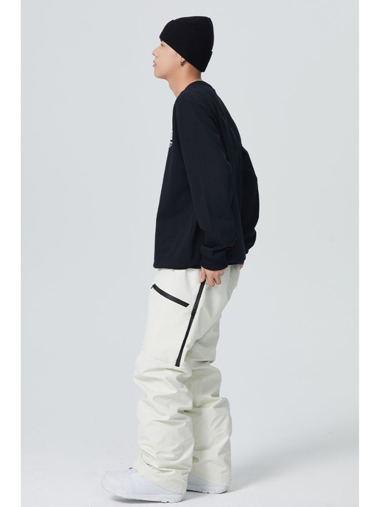 Men's  Snowboard  Side Zipper Snow Pants
