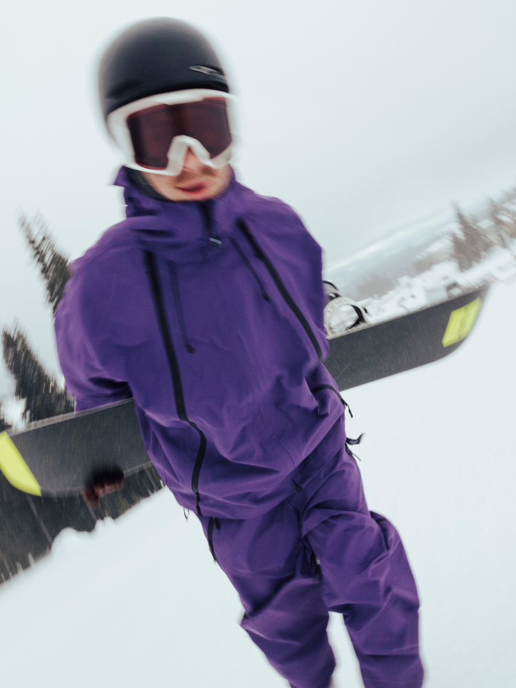Unisex GlideFlow Shell Ski Jacket Baggy Snowbard Jacket