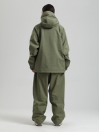 Women's Baggy Snowboard Jacket Minimalist Insulated Snow Anorak