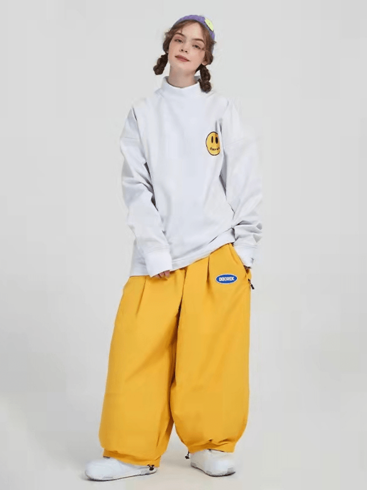 Men's Snowboard Pants Super Baggy Snow Pants