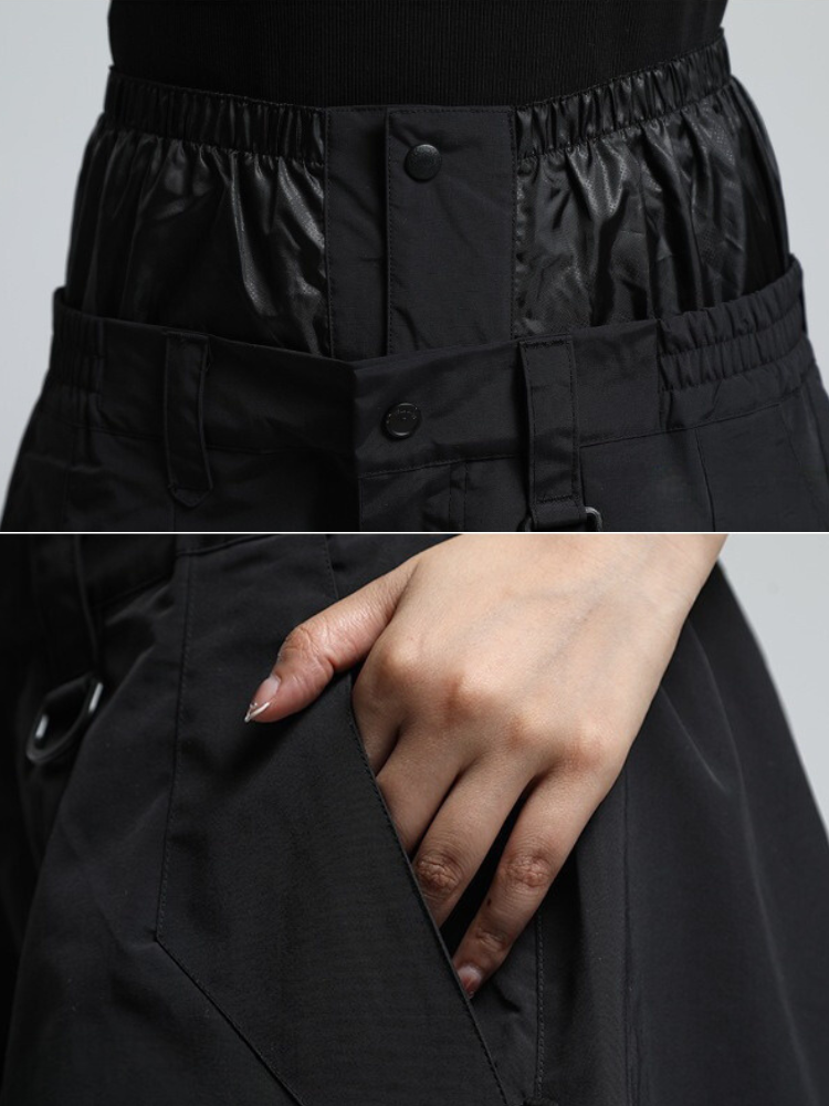 Men's Baggy Cargo Snowboard Pants