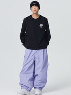 Herren Schneehose 3L Monochrome Baggy Cargohose