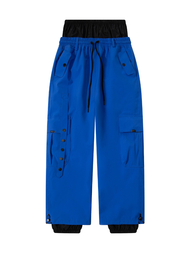 Women's Stylish 3L Waterproof Baggy Snow Pants