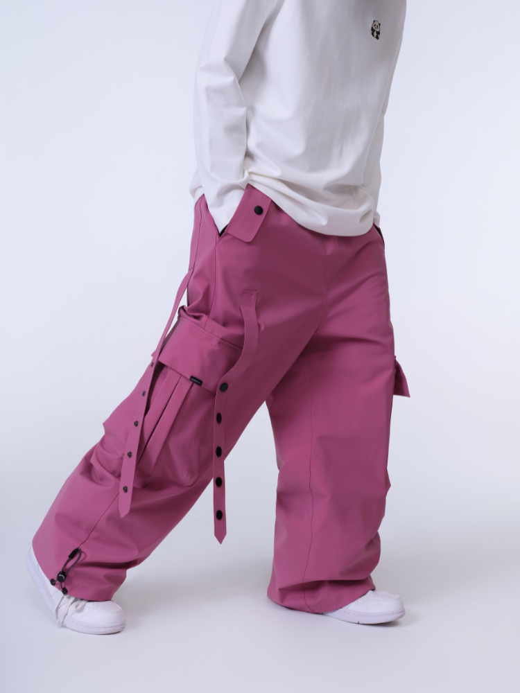 Women's Stylish 3L Waterproof Baggy Snow Pants