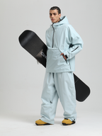 Men's  Baggy Snowboard Jacket Minimalist Insulated Snow Anorak