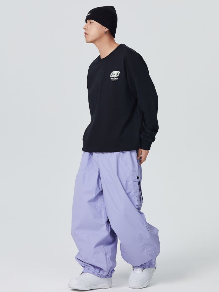 Women's Snow Pant 3L Monochrome Baggy Snowboard Pants