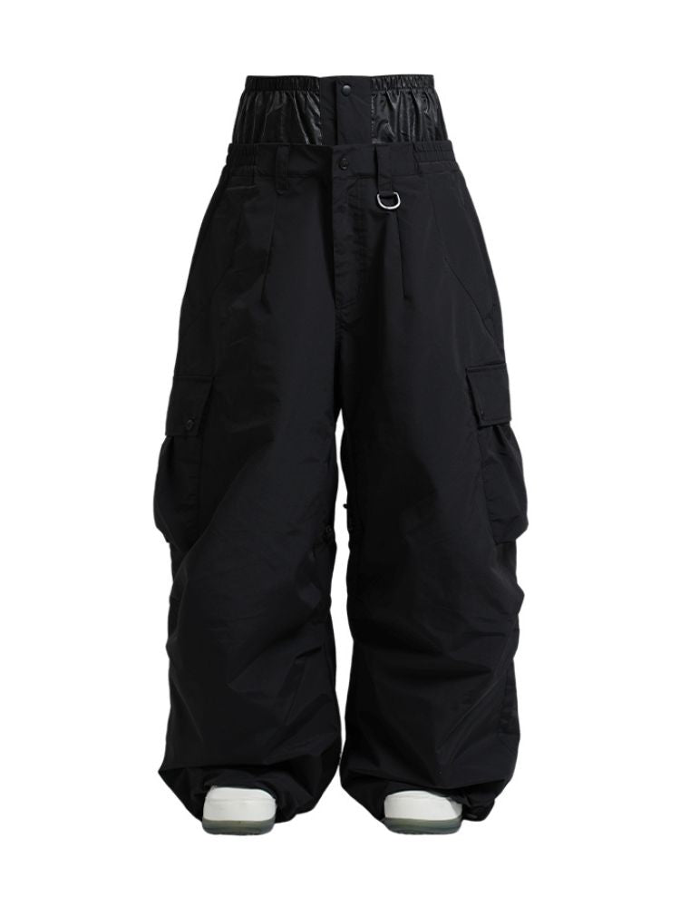 Men's Baggy Cargo Snowboard Pants