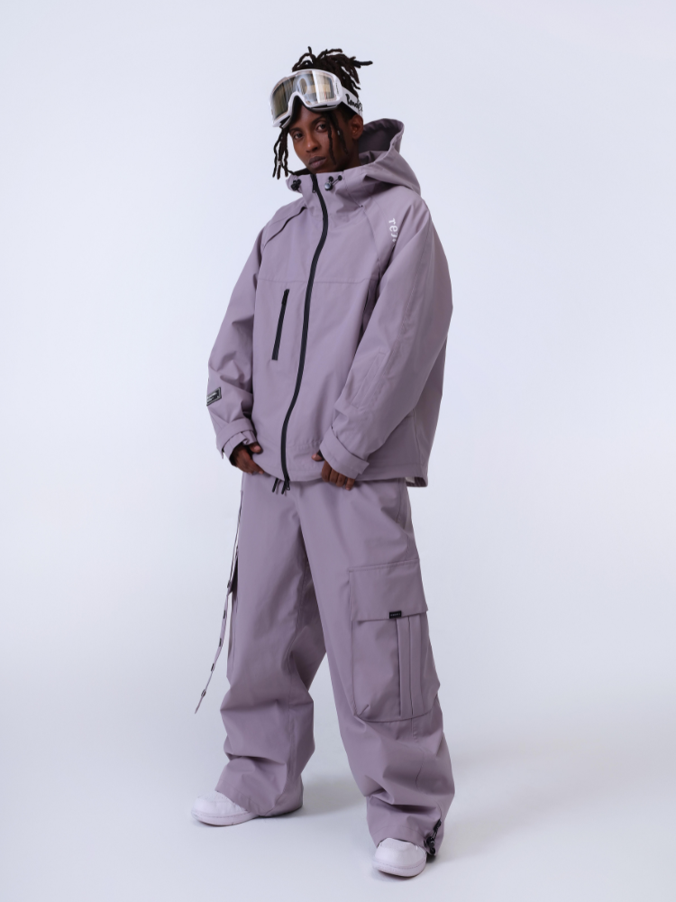 Women's Stylish 3L Waterproof Baggy Snow Pants