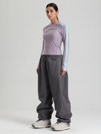 Women's Waterproof Snow Pants Sleek Baggy Snowboard Pants