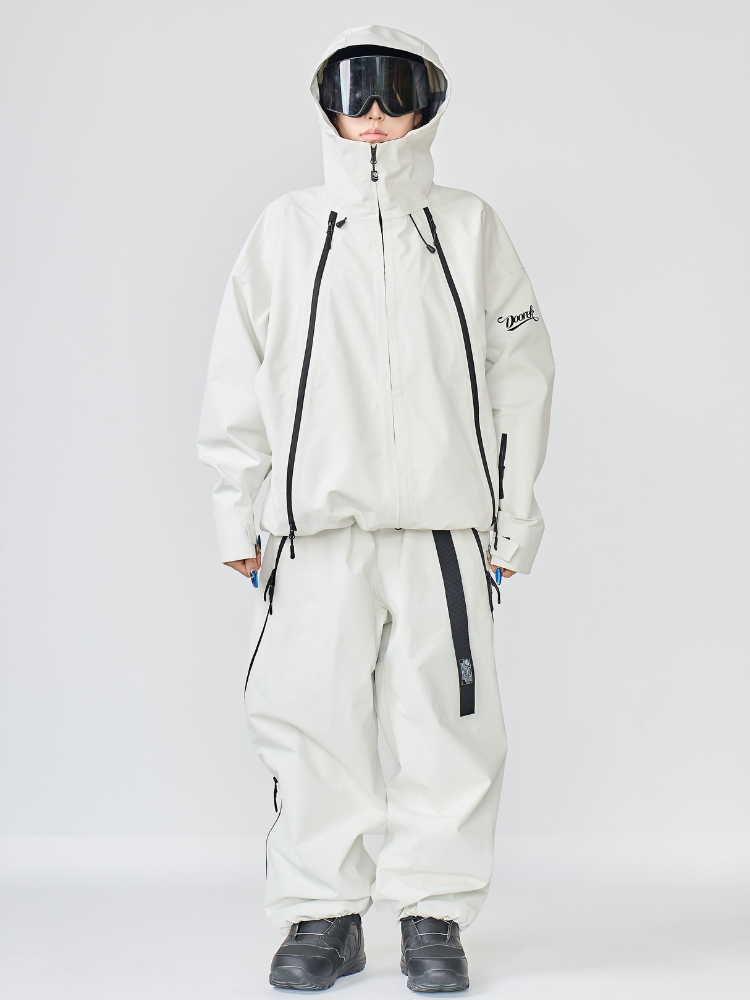 Unisex Snowboard Pants GlideFlow Shell Baggy Ski Pants