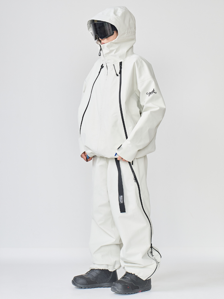 Unisex Snowboard Pants GlideFlow Shell Baggy Ski Pants