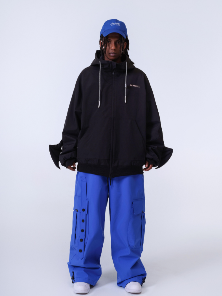 Women's Stylish 3L Waterproof Baggy Snow Pants