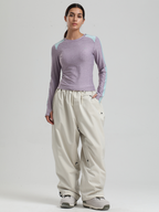 Women's Waterproof Snow Pants Sleek Baggy Snowboard Pants