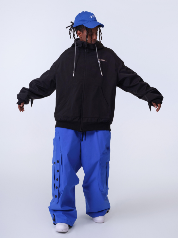 Women's Stylish 3L Waterproof Baggy Snow Pants